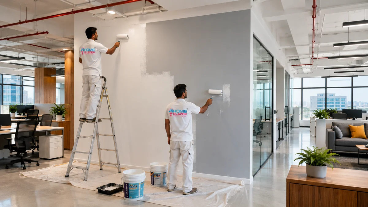 Why Your Business Space Requires Quality Commercial Paint Work? (A Comprehensive Guide to Professional Commercial Painting in Delhi NCR)