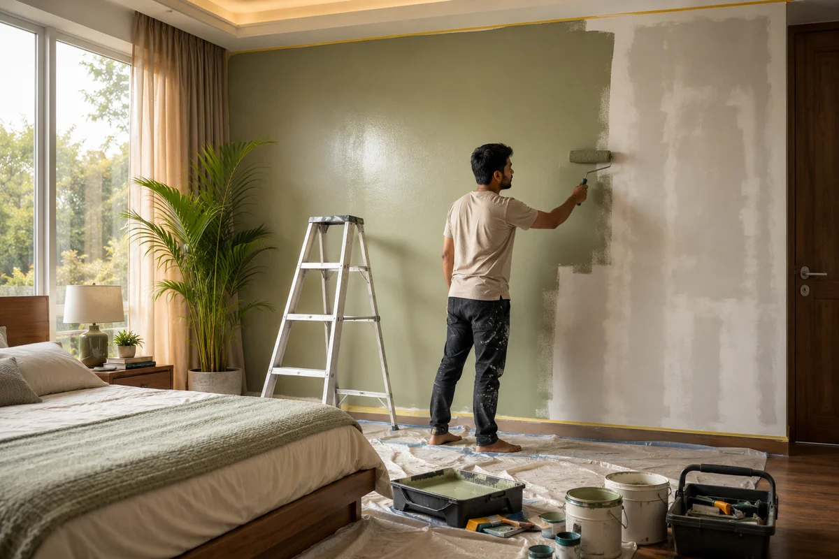 How to Paint a Room Yourself: Complete DIY Painting Guide for Indian Homes (2026) 