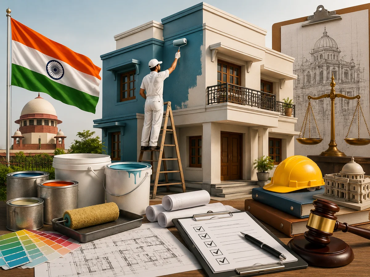 A Comprehensive Guide to Indian Home Painting Regulations and Compliance