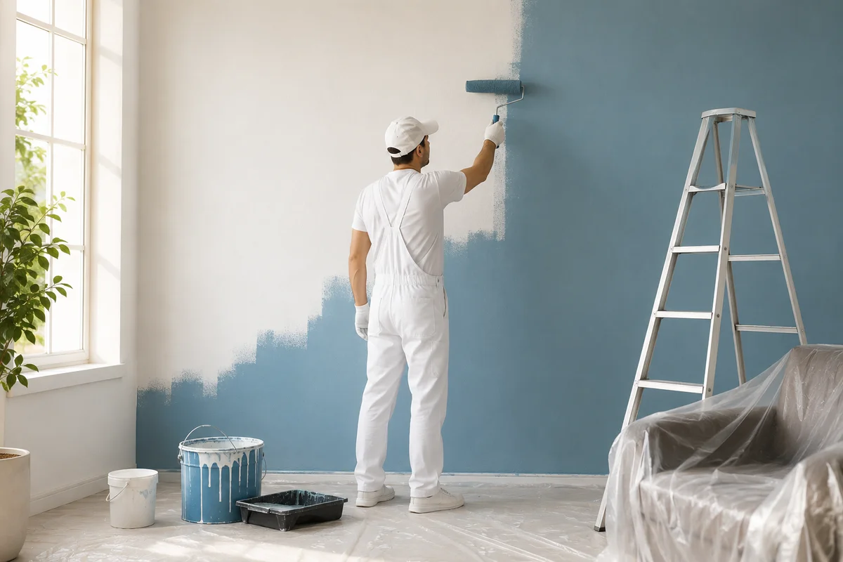 Interior Painting Cost in Faridabad (2026): Complete Price Guide (Price Per Sq. Ft. + 1, 2 & 3 BHK Rates)