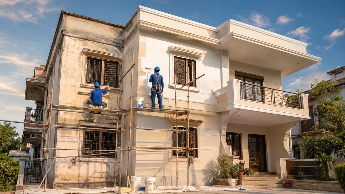Exterior Painting Services in Delhi NCR: The Complete Prep, Timing & Process Guide