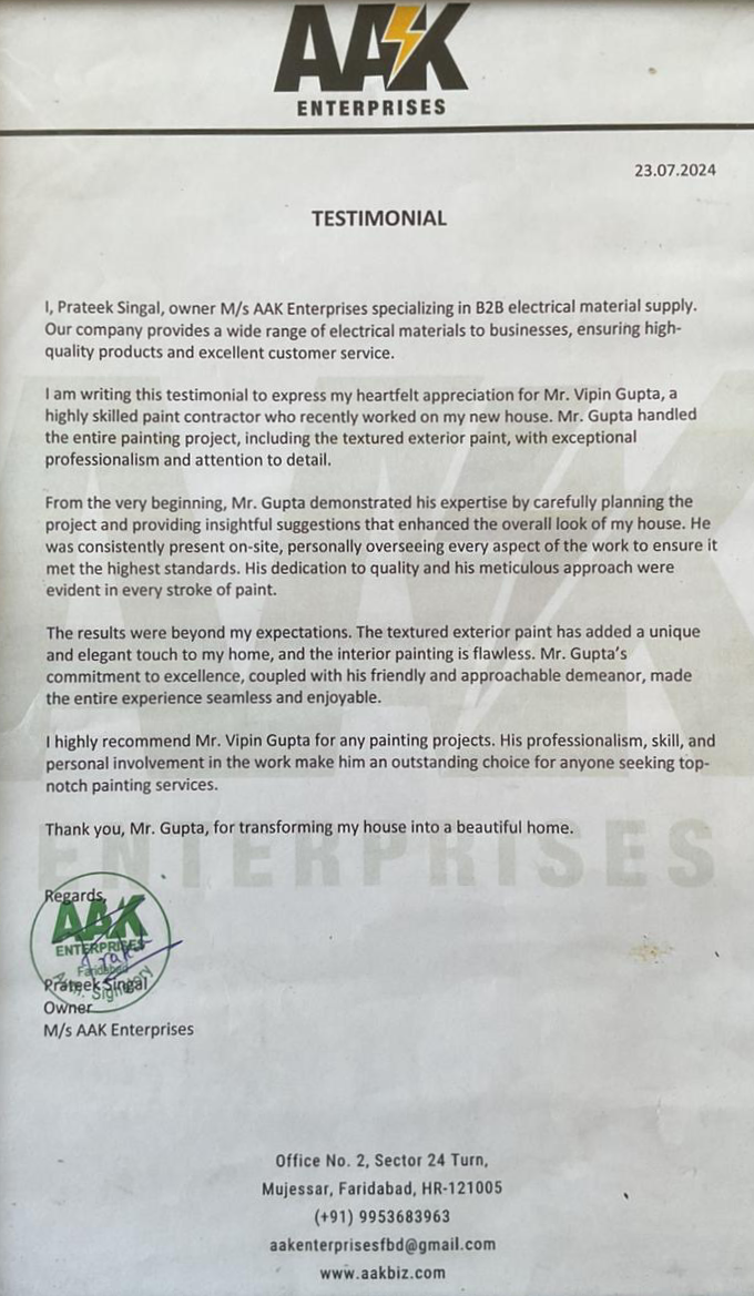 Customer testimonial 4