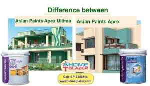 Difference between Asian Paints Apex Paint and Apex Ultima