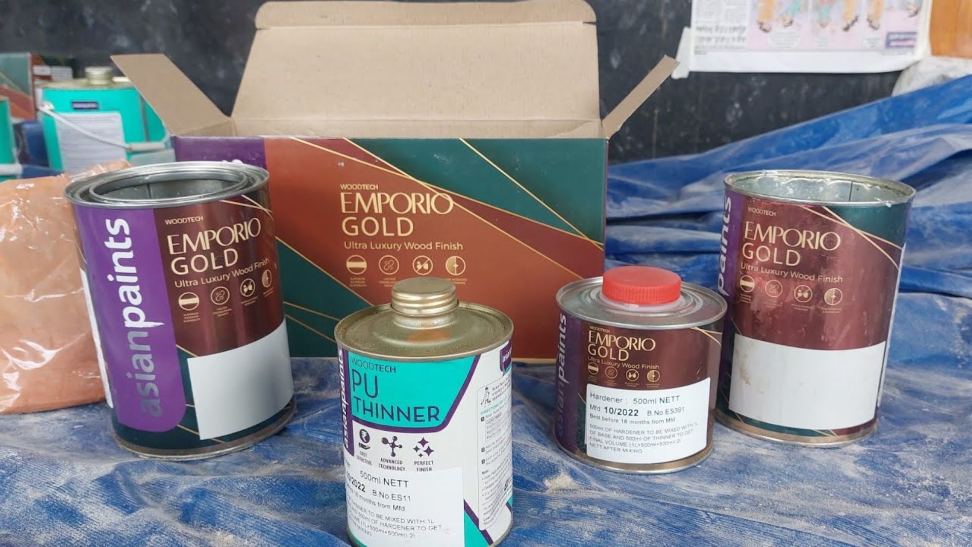 Asian Paint PU Emporio Gold