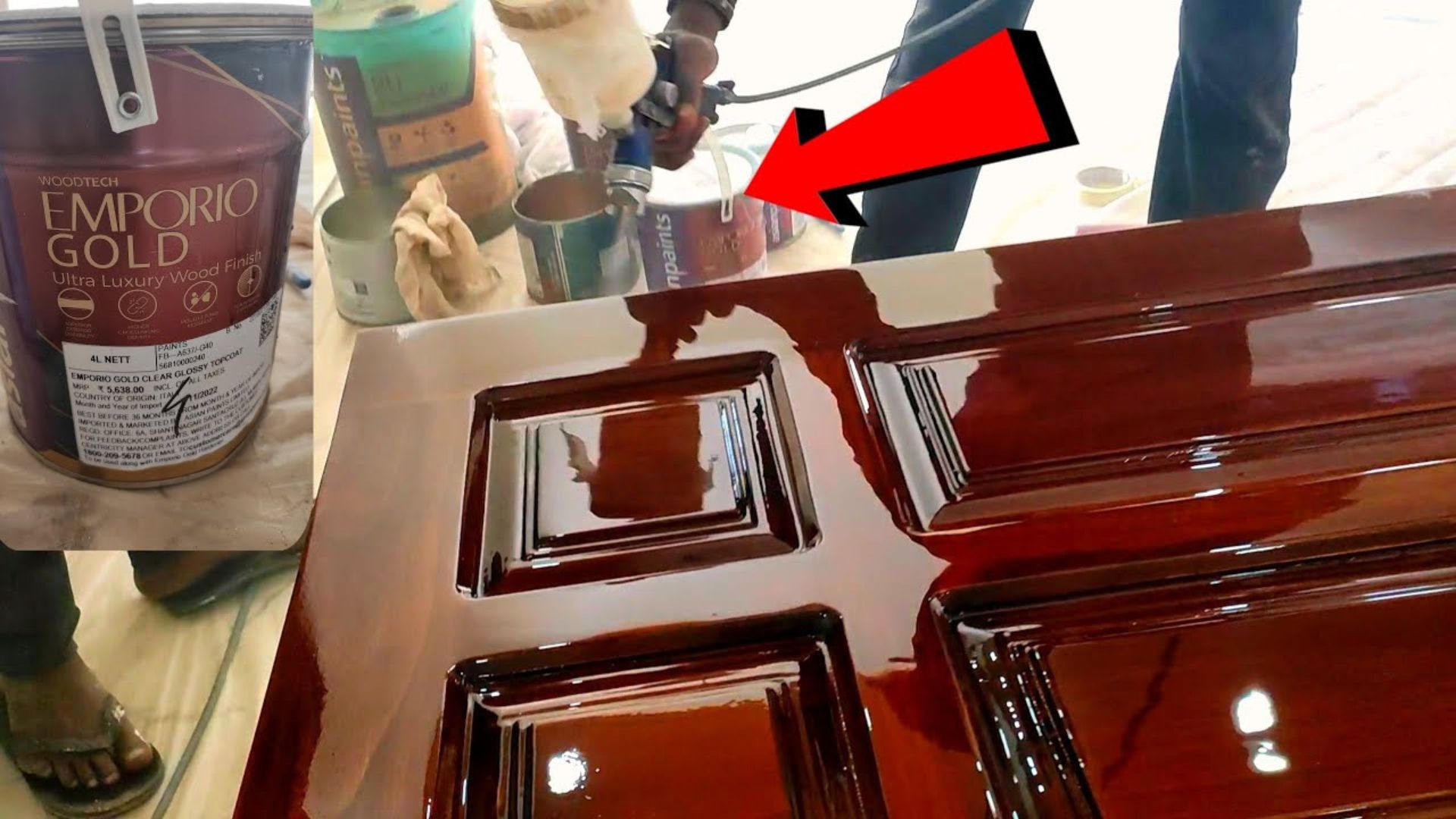 Asian Paint PU Emporio Gold