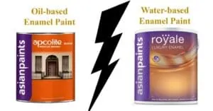 Difference Between Water-based Enamel Paint and Oil-based Enamel Paint
