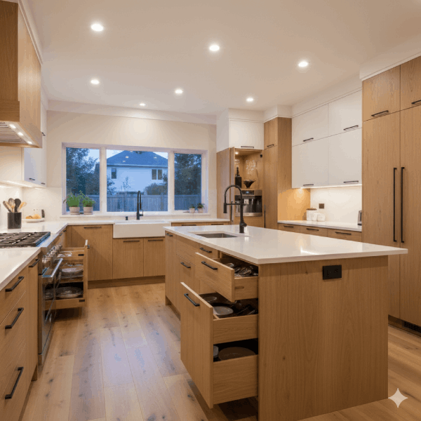 Custom Kitchen Cabinets - Professional Carpentry Services