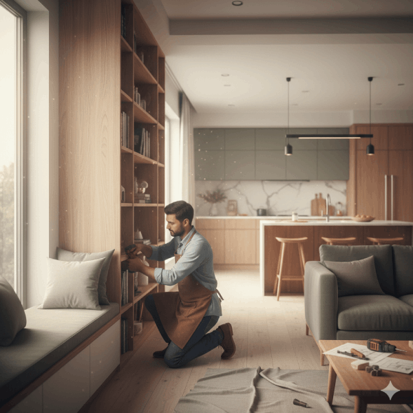 Interior Carpentry Services - Custom Furniture and Woodwork