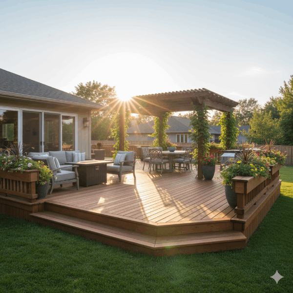 Outdoor Deck Construction - Exterior Carpentry